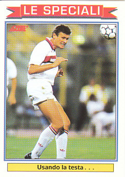 Aldo Serena (Usando la testa) A.C. Milan Score 92 Seria A #437